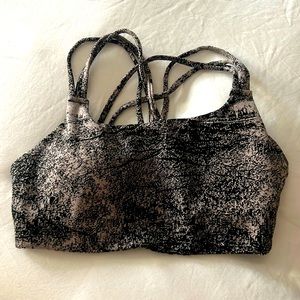 Athleta Textured Sports Bra Size Small